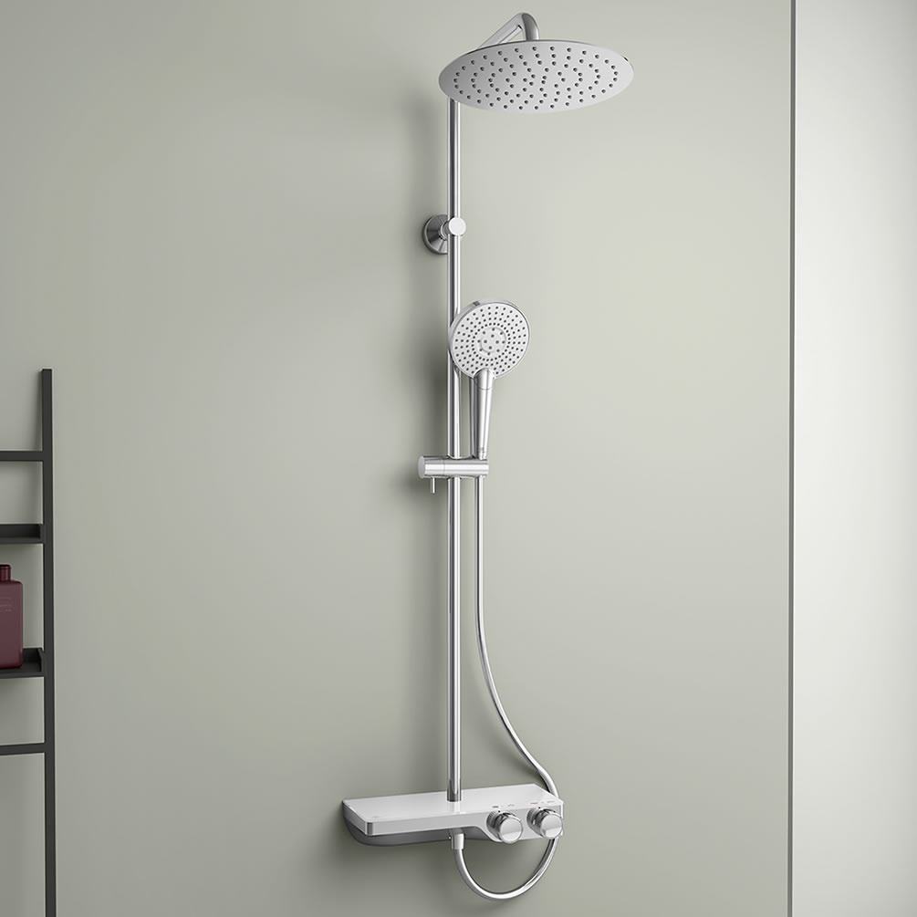 Lifestyle image of Ideal Standard Ceratherm S200 Exposed Thermostatic Shower Column